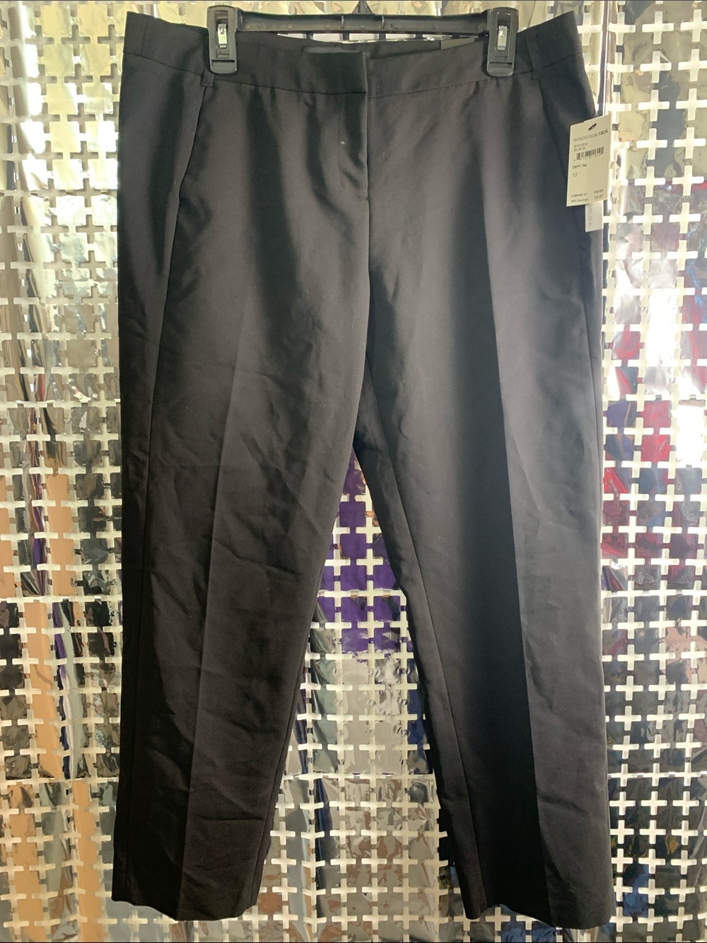 Amanda & Chelsea Black Low Rise Dress Pants - Straight Leg